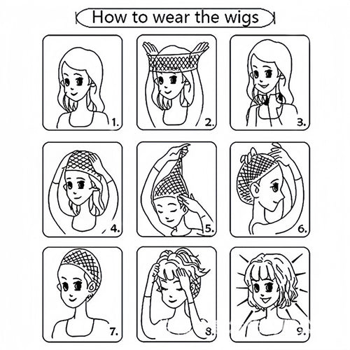 Ladies' Fashion Spirit Short Hair Wig - 4-Inch Magenta Short Hair, Density, Full Lace Wig, Rose Net Cap, Suitable for Daily Wear, Dressing Up, Gifting to Women